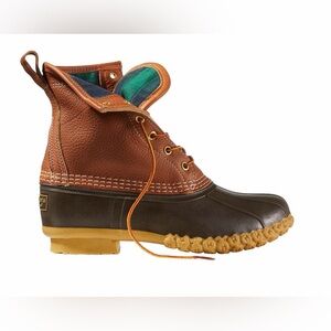 Women's Bean Boots, 8" Flannel-Lined Insulated Size 8.5 NWOT